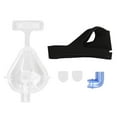 thumbnail image 1 of Breathing Machine Face Shield Perfect Fitting Soft Silicone Replace Full Facial Cover with Headgear, 1 of 5