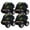 Multicolore, variante sur DPTALR Cadeau de la Journée des Enfants Jouet Modèle de Dinosaure Mini Voiture Jouet Cadeau 4 Pcs