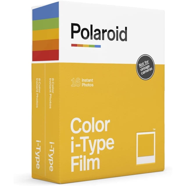 Pelicula en color i-Type Polaroid Originals Doble Pack 16 fotos