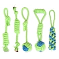 thumbnail image 2 of kurtrusly Pet Chew Toy Braided Cotton Rope Puppy Bite-Resistant Teeth Cleaning Toy for Small Medium Large Pet, 2 of 9