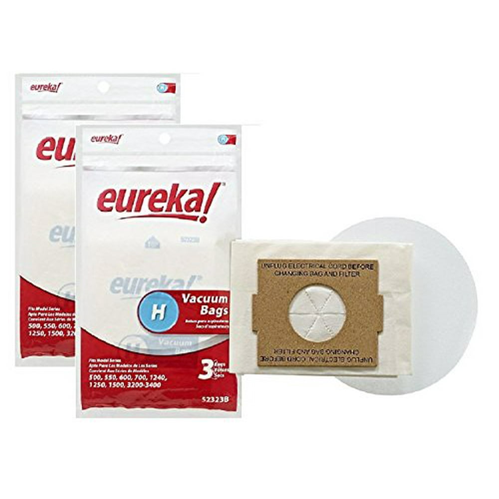 Genuine Eureka Style H Vacuum Bag 52323A 6Pack