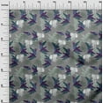 thumbnail image 3 of oneOone Polyester Spandex Gray Fabric Tropical Fabric For Sewing Printed Craft Fabric By The Yard 56 Inch Wide, 3 of 5