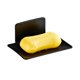 thumbnail image 2 of Jabonera de aluminio negro para baño, soporte de almacenamiento para platos, estante de almacenamiento para perforaciones gratis oso de fresa Electrónica, 2 of 5