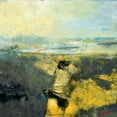 thumbnail image 2 of Dennis, Patrick 26x26 Gold Ornate Wood Framed with Double Matting Museum Art Print Titled - Broken Shore, 2 of 4