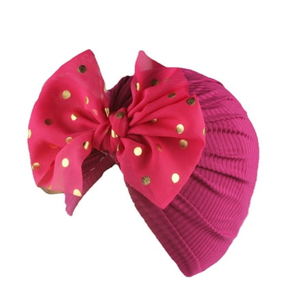 

dmqupv Hat Cap Baby Headwear Headband Floral Bowknot Accessories Solid Baby Care 3 Kid