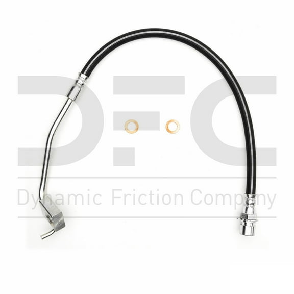 Front Left Dynamic Friction Company Brake Line Hose 350-54363 For 1977-1979 Ford F-250