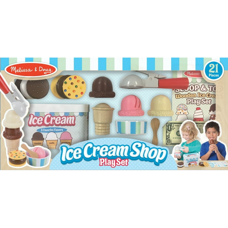 Melissa and doug deals ice cream walmart