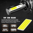 thumbnail image 2 of IHNZCB  H4 LED Headlight High/Low Beam Bulb H11 Fog Light Kit Combo 4PCS, 2 of 16