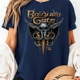 thumbnail image 3 of Dungeons & Dragons Baldur's Gate III Illithid Logo T-Shirt, Men's And Women's Graphic Tee 100% Cotton by TBun, Full Sizes S-5XL, 3 of 5
