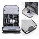 thumbnail image 5 of Mochila K amp;F CONCEPT Mochila para cámara de moda Bolsa impermeable para cámara 20L Estuche para cámara de gran capacidad con compartimiento para computadora portátil de 15.6 pulgadas Soporte para t K&F CONCEPT  Mochila, 5 of 7