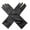 Black AGU1 mittens for kids, variant on White Gloves Toddler Girls Snow Gloves Kids Gloves Full Fingers Winter Gloves For Little Boys Girls Stretchy Warm Gloves 30x8x1.5cm