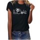 thumbnail image 1 of Camisetas con estampado de letras y cuello redondo de verano para mujer, blusas femeninas cómodas y elegantes, Tops OAVQHLG3B Store lin121212, 1 of 5