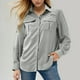 thumbnail image 5 of Ropa de trabajo para mujer,Camisa de manga larga para mujer con protección solar UPF 50, de poliéster de secado rápido, con cuello en V para pesca y senderismo, sopatenor, 5 of 9