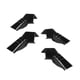 thumbnail image 1 of Canalones de lluvia para vehículos recreativos,Boquilla universal para canalón de lluvia para RV,Protectores de cubierta de canalón para vehículos recreativos,reemplazo negro,Accesorio para, 1 of 8