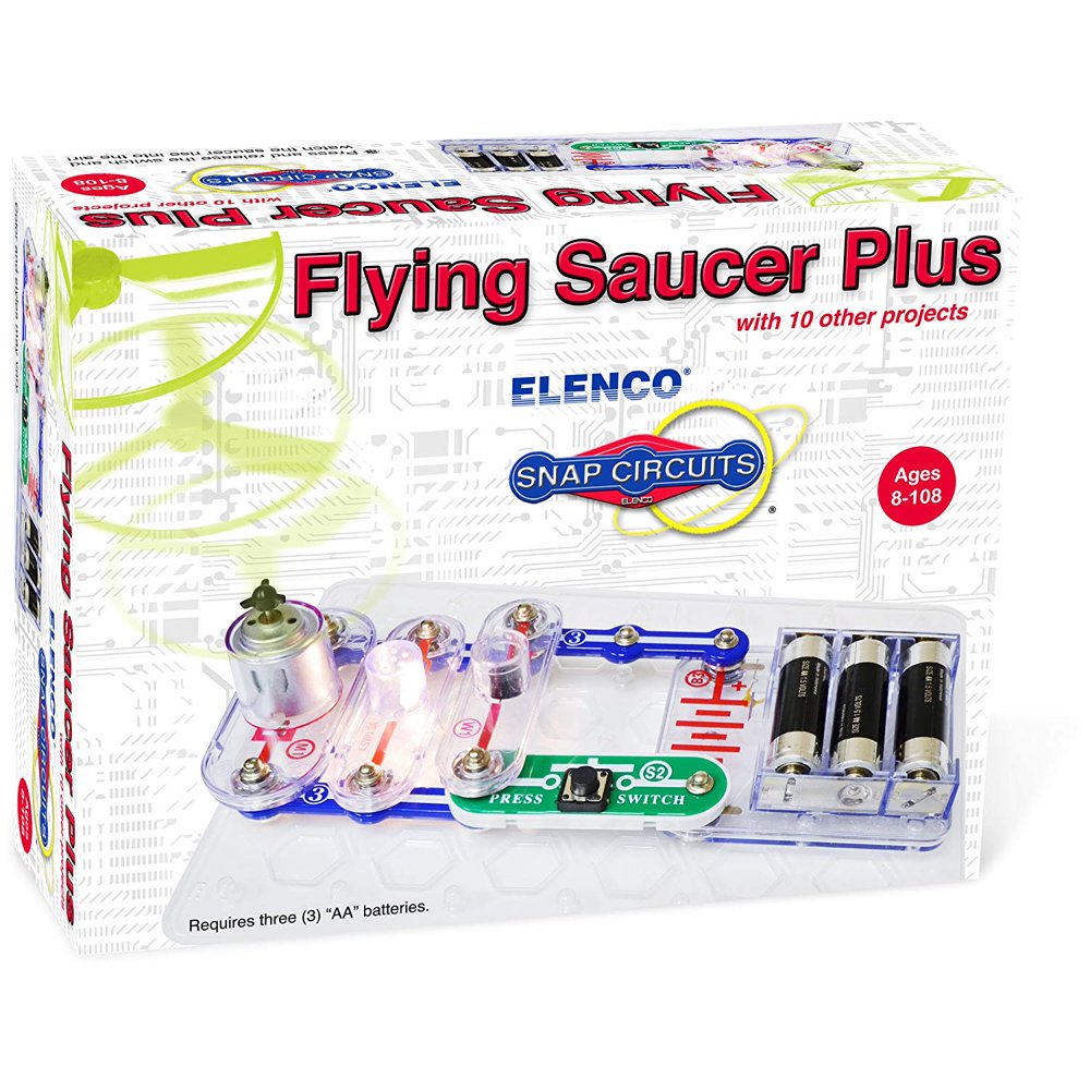 elenco snap circuits flying saucer