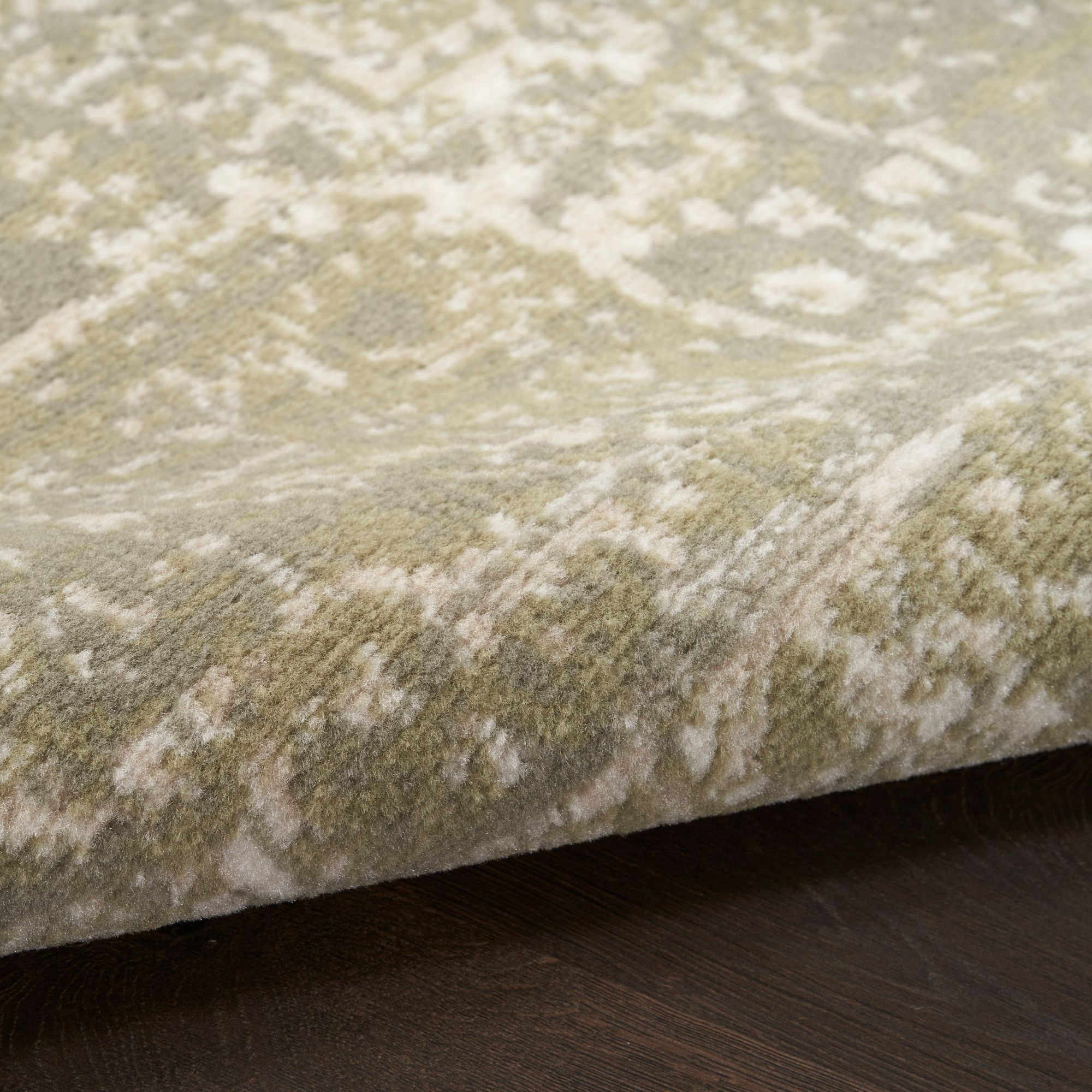 Nourison Grafix 7' x 10' Olive Vintage Indoor Rug