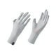 thumbnail image 4 of Guantes de protección solar para mujeres guantes solares transpirables verano de guantes de manejo de muñeca extendida guantes solares para pesca para Gris claro, 4 of 8