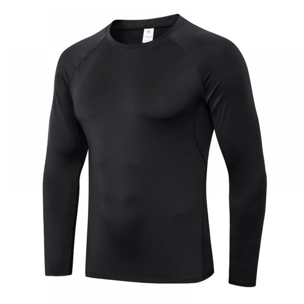Details about   Mens Compression Shirt Base Layer Long Sleeve T-Shirt Thermal Sports Tops Tunic 