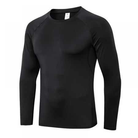 

Men s Quick-drying Fitness Long-sleeved Stretch Tight for Sports Running Training