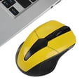 thumbnail image 4 of Ratón inalámbrico de 1200DPI 319 2,4 Ghz para ordenador, 4 botones, ajustable, para casa, oficina, juego de ordenador, ratones inalámbricos Juegos de teclado y mouse para computadora amarillo, 4 of 6