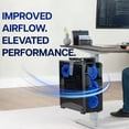thumbnail image 2 of VIVO Steel Adjustable Clamp-on Desk Leg PC Mount, Computer Case CPU Holder, 2 of 8
