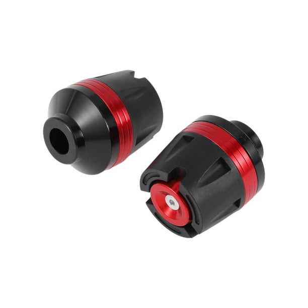 Protector de guardabarros de aleación de aluminio para slider de marco de motocicleta de 14mm, protección contra choques, 49mm, 60mm, rojo, 2 Pcs