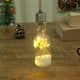thumbnail image 1 of Luces LED colgantes navideñas con forma de botella | Bolas de nieve decorativas para árbol y hogar | Bombillas transparentes multicolor | Regalo para niños y familia, 1 of 7