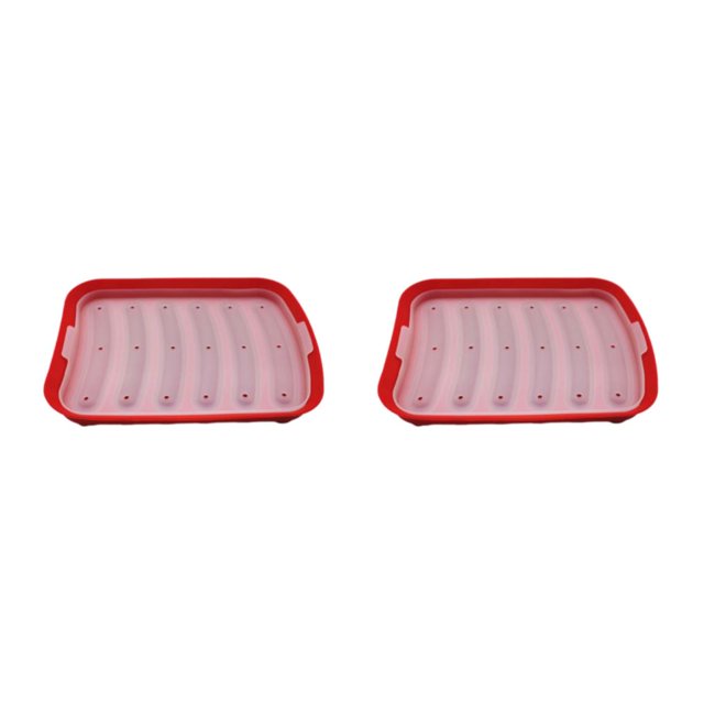 Matsuzay Moldes de silicona para magdalenas, resistentes al calor y no tóxicos, a prueba de herrumbre Type4 NO4