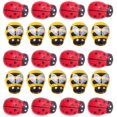 thumbnail image 1 of 200pcs Miniature Ladybug Sticker Self Adhesive Wooden Bug Beetle Sticker Mini Insects Figurine Fairy Garden Ornament Micro Landscape Decor, 1 of 8