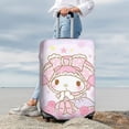 thumbnail image 7 of Kuromi and My Melody Travel Luggage Cover Suitcase Protector Anti Scratch Suitcase Cover Washable Baggage Covers, 7 of 7