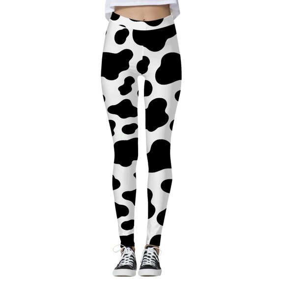 Yoga Pants for Women High Waist Lifting Stretchy Breathable Slim Fit Stylish Print Gym Pants for Workout Wear Multicolour L