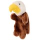 thumbnail image 1 of 1 pieza de simulación de muñeca de águila, accesorio para contar historias, juguete de felpa interesante, muñeca de juego de rol de marioneta de mano creativa, 1 of 7