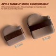 thumbnail image 4 of UOYOTT Chocolate Cookie Double Sided Powder Puff Mini Thumb Powder Mini Powder Concealer Puff Makeup, 4 of 8