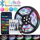 thumbnail image 1 of Barra de luz USB de color mágico de 5V, flash RGB que cambia de color, ws2812b, carreras de caballos, mesa de agua para respirar, atmósfera, tira de luz led (2m), 1 of 5
