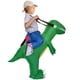 thumbnail image 2 of Disfraz inflable de dinosaurio para montar en Halloween, accesorios de actuación, juguete para padres e hijos, disfraz de muñeco inflable de dinosaurio, ropa inflable, 2 of 6