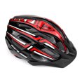 thumbnail image 2 of Langgg Bike Helmet Taillight Riding Hat Integrally-molded Man Lady Adjustable Cap Rear Light for Motorbike Sport Black Red 1Set, 2 of 6