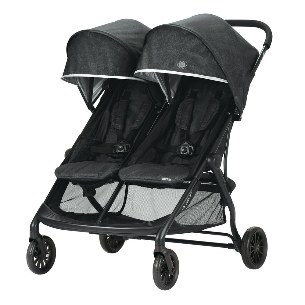 Evenflo Aero2 UltraLightweight Double Stroller, Osprey