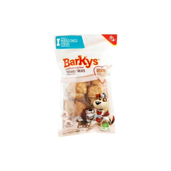 BARKYS HUESO 3-4 CK DENTAL 3 PZS