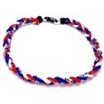 thumbnail image 1 of OOIN Package of 12 Baseball Titanium Necklaces for Boys Tornado Braided Rope Necklace, 1 of 1