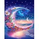 thumbnail image 1 of Pintura de diamantes 5D Wdftyju DIY Parcial Forma especial Taladro Corona Luna decoración, 1 of 9
