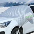 thumbnail image 2 of Waterproof Cover Exterior Car Covers Outdoor Half Awning Anti-Snow Windshield Proof Protective Cotton Sunshade Anti Ice Frost, 2 of 10
