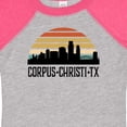 thumbnail image 4 of Inktastic Corpus Christi Texas Skyline Retro Boys or Girls Baby Bodysuit, 4 of 5