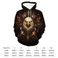 thumbnail image 7 of LAOLIUSN Funny American Flag Eagle Hoodie USA Bald Eagle Graphic Sweatshirt S-4XL, 7 of 7