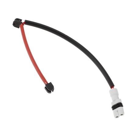 1pc Car Front Brake Pad Wear Sensor for Porsche 928 5.0 S4 GT 1989-1991 No.92861236501 TPU Rubber Black
