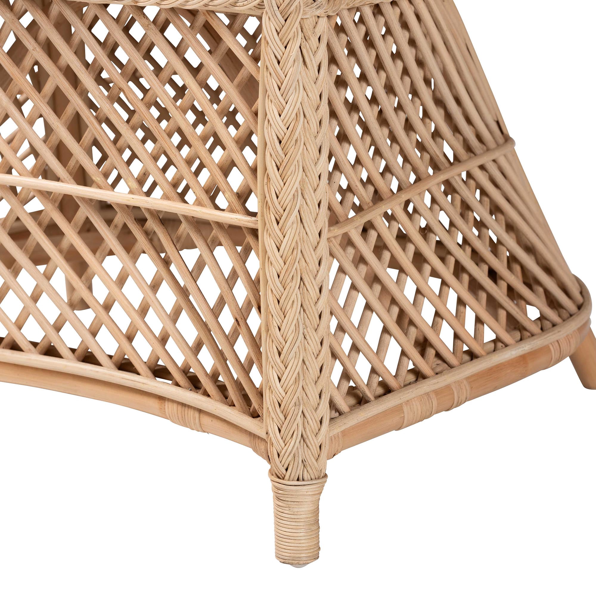 bali & pari Casilda Boho Arm Chair, Natural