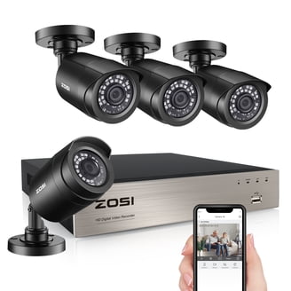 FLOUREON Security Camera System ，5 IN 1 1080N Video DVR Recorder