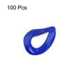 thumbnail image 3 of Unique Bargains Acrylic Link Rings, 35mm Quick Linking Clips Hooks for DIY Sapphire Blue 100Pack, 3 of 5