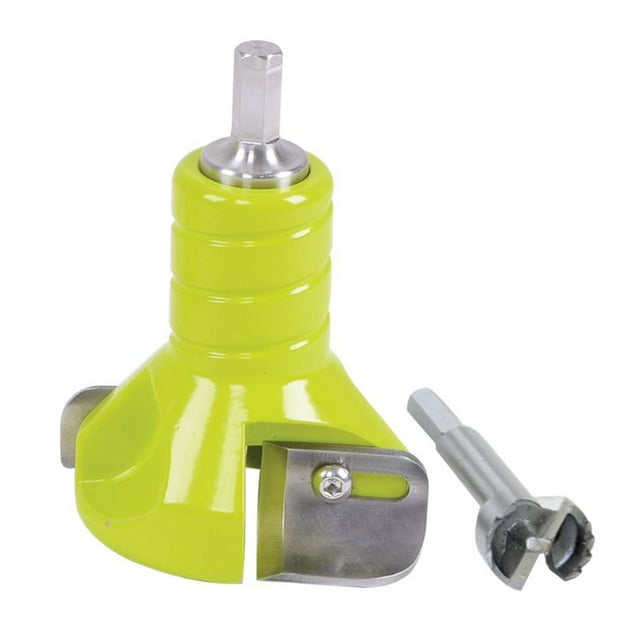 Timber Tuff TMC-01TCFB 1" Aluminum Twin Blade Tenon Cutter w/ Forstner Bit