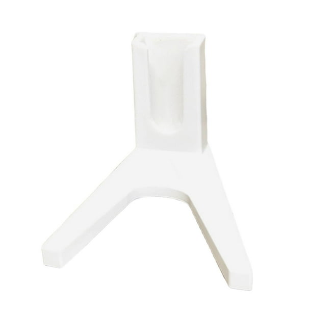 Soporte para manivela de bicicleta, antideslizante, montable, trípode portátil, soporte plano con blanco