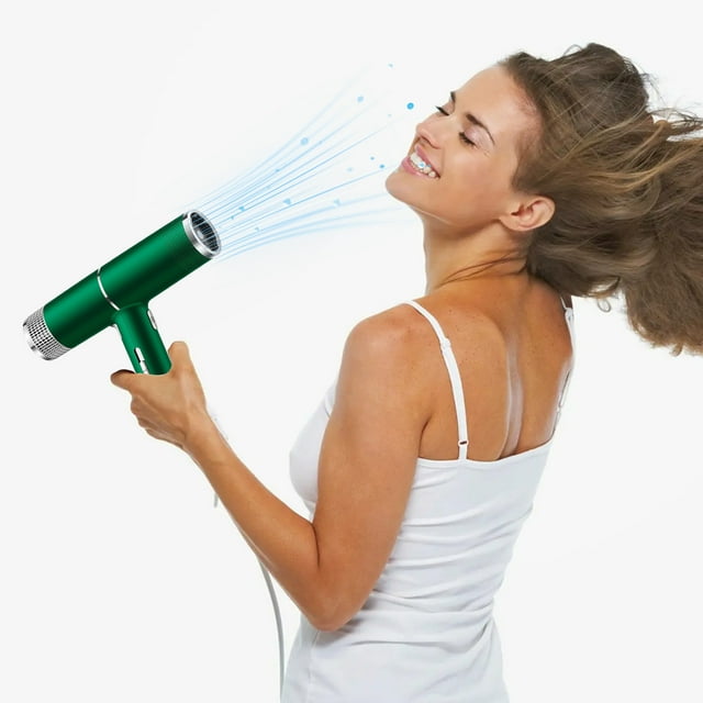 LSLJS Hair Dryer, Travel Hair Dryer for Normal and Curly Hair, Including Curly Hair Styling Nozzle Hair Dryer Inverter High Power